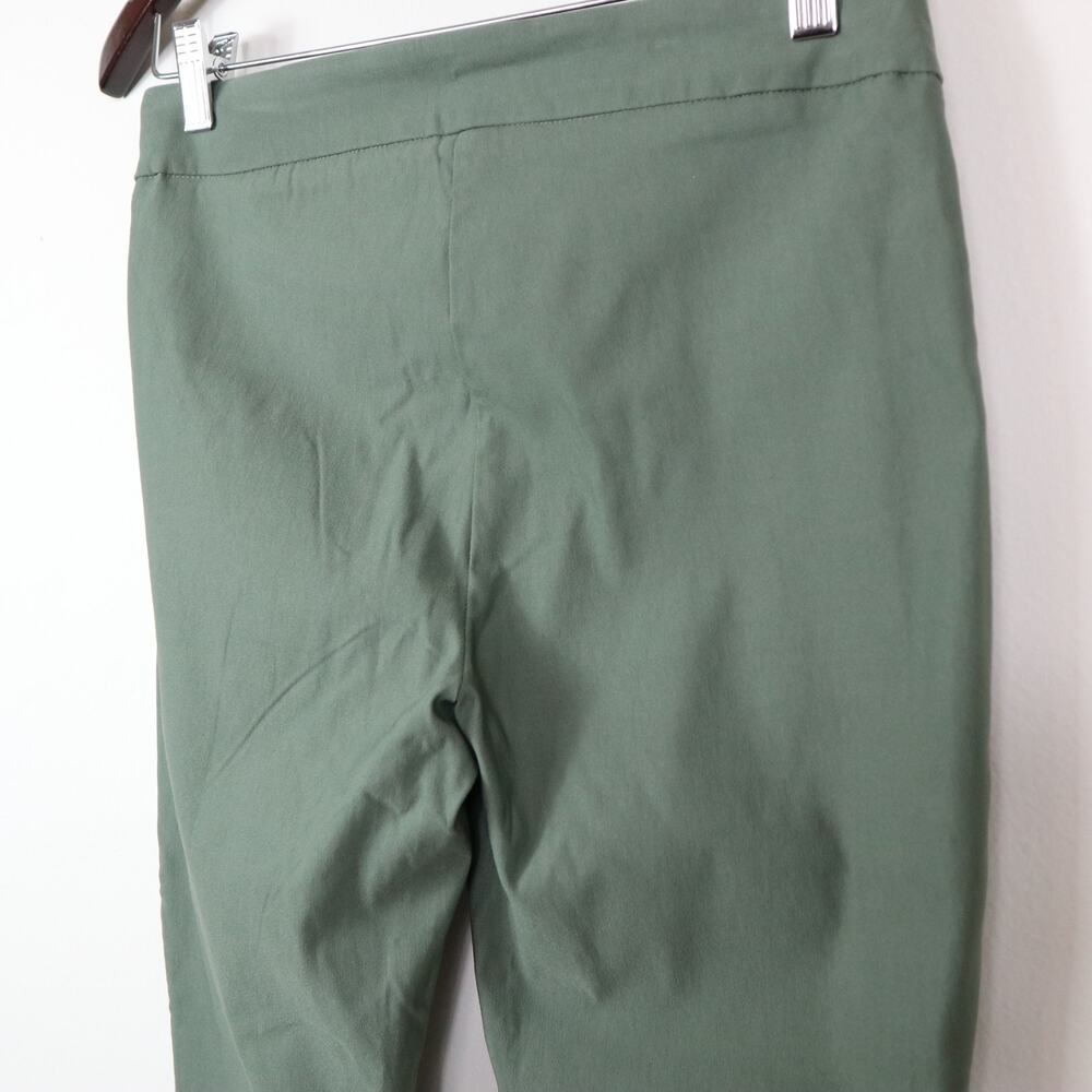 Nanette Lepore Size S Freedom Stretch Pull-on Pants Prairie Sage Green - Picture 6 of 10